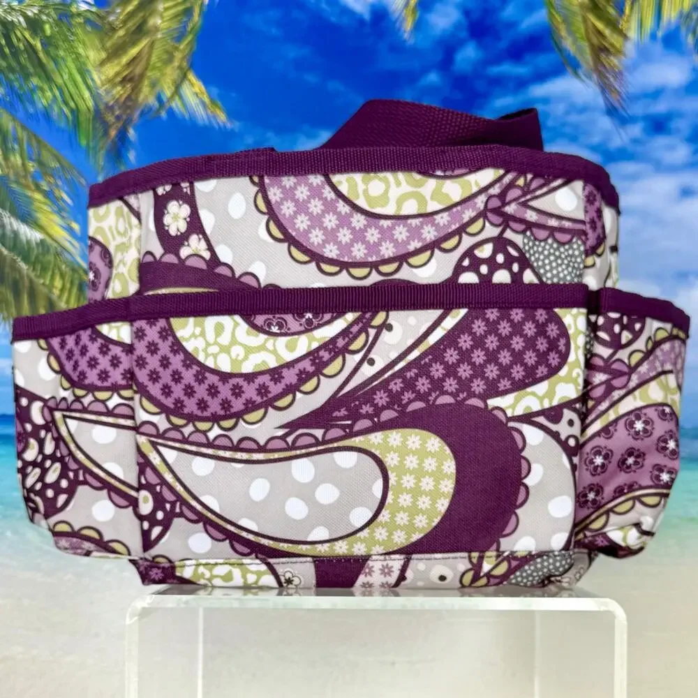 Thirty-One Mini Organizer - Patchwork Paisley